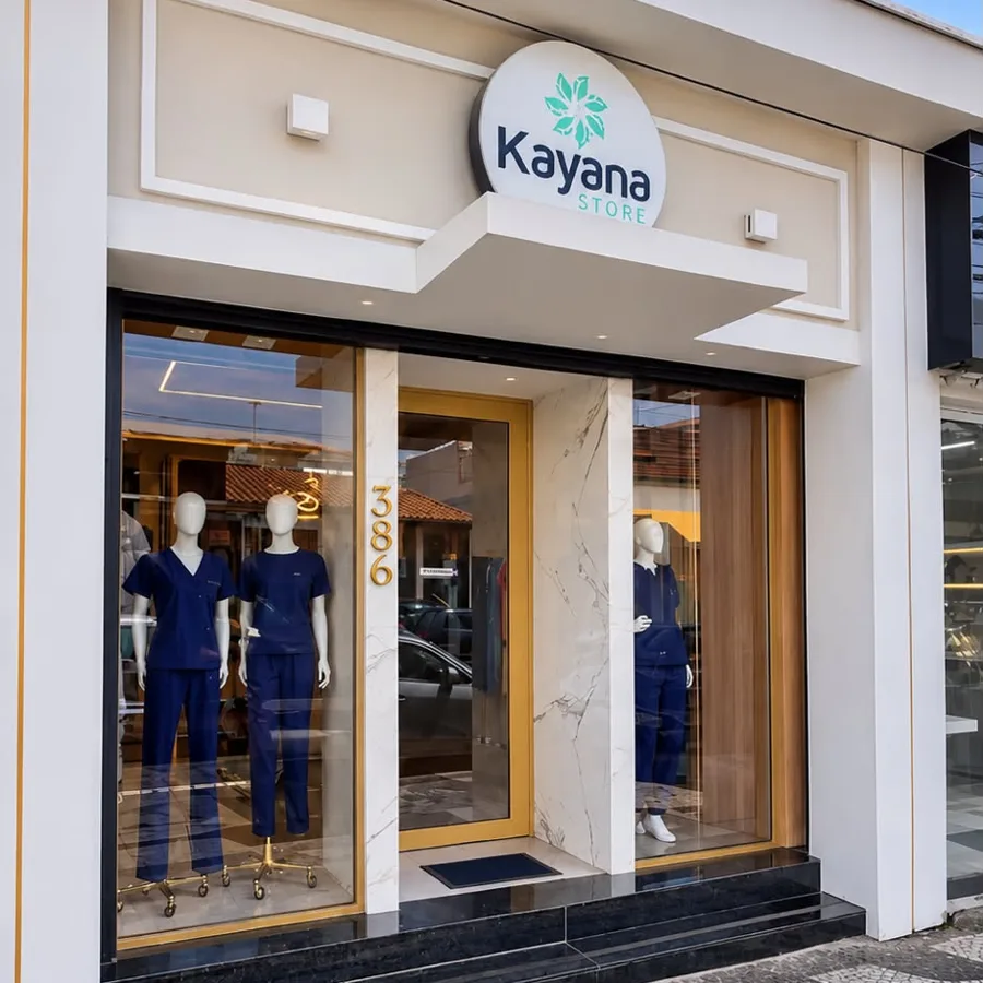 Fachada da Kayana Store em Araras